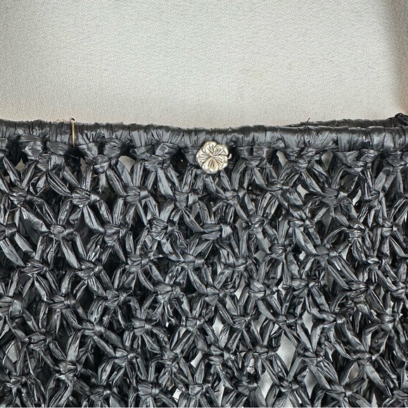 Florabella Baie Beach Tote Bag Rafia Natural Resort NWT - Picture 2 of 8